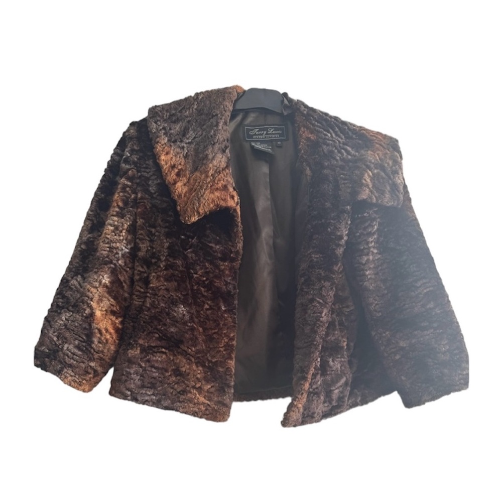 Jerry Lewis classic luxurious fax fur women jacket